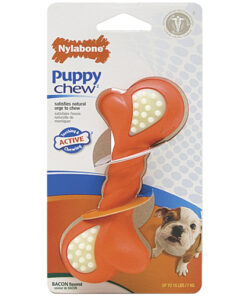 NYLABONE DOUBLE ACTION CHEW PUPPY PETITE