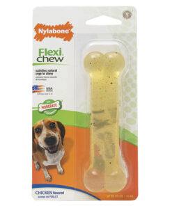 NYLABONE FLEXICHEW CHICKEN WOLF