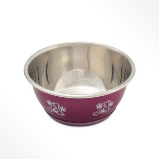 OUR PETS BOWL -DURAPET MAGENTA SMALL