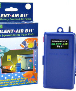 PENN PLAX SILENT AIR AUTO ON BATTERY POWERED AIR PUMP