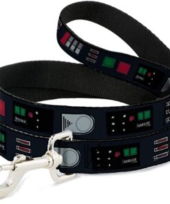 BUCKLE DOWN DOG LEASH - STAR WARS DARTH VADER UTILITY BELT BOUNDING3