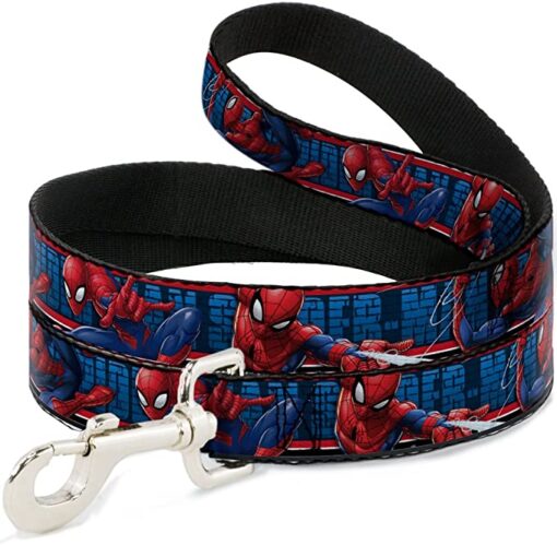 BUCKLE DOWN DOG LEASH - SPIDER MAN 3 ACTION POSES