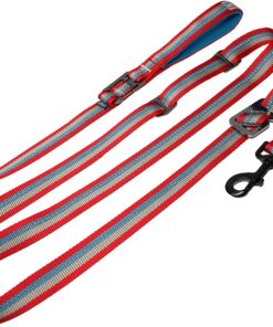 KURGO Walk About No Pull Leash Char/Chili 25MM