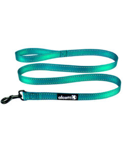 ALCOTT WANDERER LEASH BLUE MD