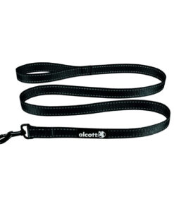 ALCOTT WANDERER LEASH BLACK MD