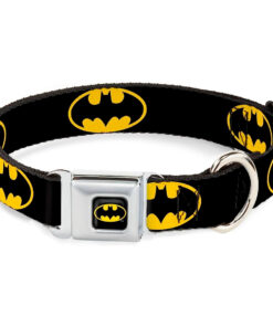 BUCKLE DOWN DOG COLLAR - BATMAN SHIELD