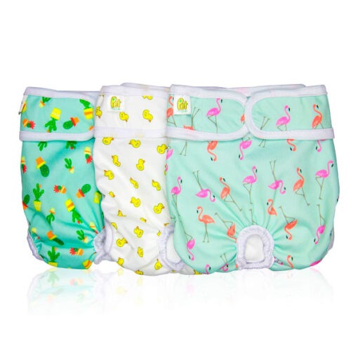 PET MAGASIN REAUSABLE DOG DIAPERS SANITARY WRAPS