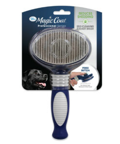 FOUR PAWS MAGIC COAT SELF CLEANING SLICKER  BRUSH (DOG)