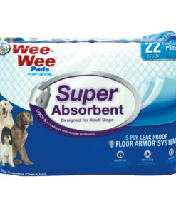 FOUR PAWS WEE WEE PADS SUPER ABSORBENT 22 CT 24 X 24"