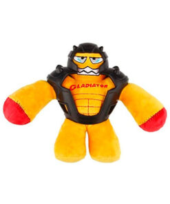 GIGWI ARMORED PLUSH GLADIATOR YELLOW