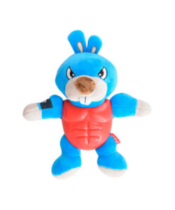 GIGWI ARMORED PLUSH RABBIT BLUE