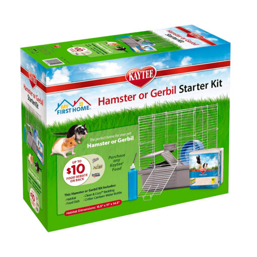 KAYTEE HAMSTER/GERBIL STARTER KIT