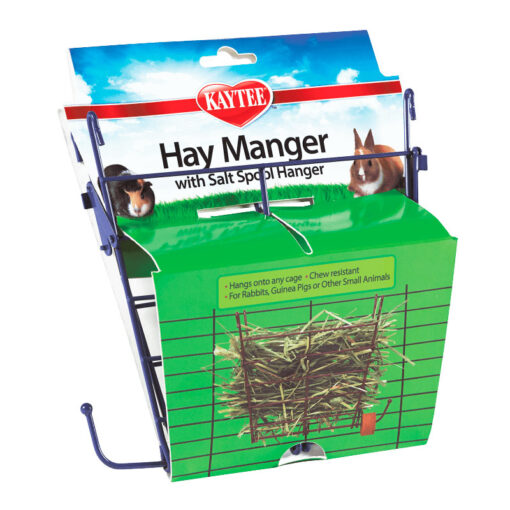 KAYTEE HAY MANGER W/SALT HANGER