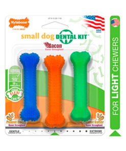 NYLABONE DAILY DENTAL COMBO BACON (GREEN) XL