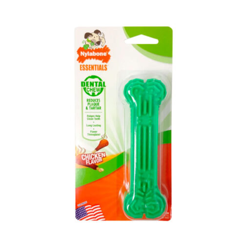 NYLABONE DAILY DENTAL DURABLE CHEW (GREEN) MEDIUM