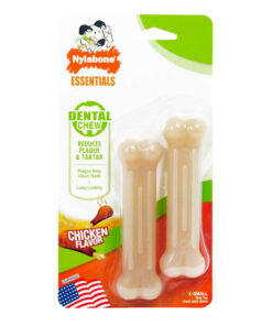 NYLABONE DAILY DENTAL DURABLE CHEW TWIN PACK XS