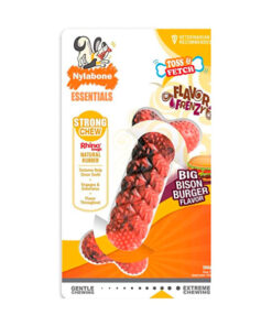 NYLABONE FLAVOR FRENZY RUBBER BRAID BONE