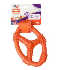 NYLABONE MODERATE CHEW FLEXIBLE OVAL RING MEDIUM