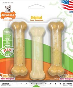 NYLABONE MODERATE CHEW TRIPLE PACK  PETITE