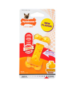 NYLABONE POWER CHEW CHEESE BONE PETITE