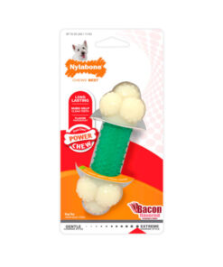 NYLABONE POWER CHEW DOUBLE ACTION CHEW WOLF