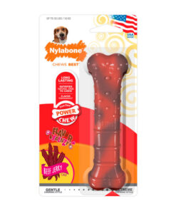 NYLABONE POWER CHEW TEXTURED BEEF JERKY FLAVOR GIANT