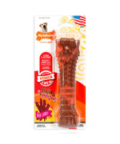 NYLABONE POWER CHEW TEXTURED BEEF JERKY FLAVOR SOUPER