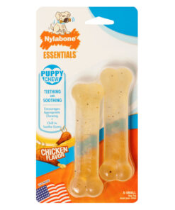 NYLABONE PUPPY CHEW 2 PACK XS