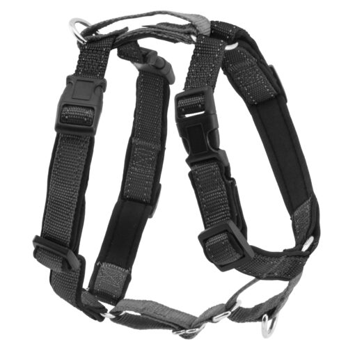 PETSAFE 3IN1 HARNESS MEDIUM BLACK