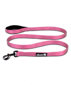 ALCOTT WANDERER LEASH PINK MD