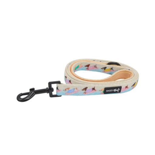 SASSY WOOF DACHSHUND LEASH