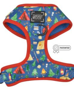 SASSY WOOF VIP CAMPING ADJUSTABLE HARNESS