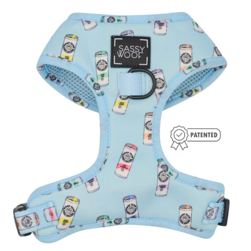 SASSY WOOF WOOF CLAW SASSY SELTZER ADJUSTABLE HARNESS