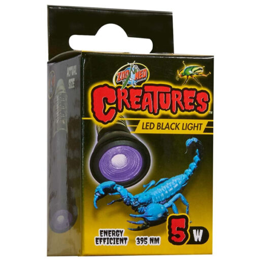 ZOOMED CREATURES LED BLACK LIGHT 5W
