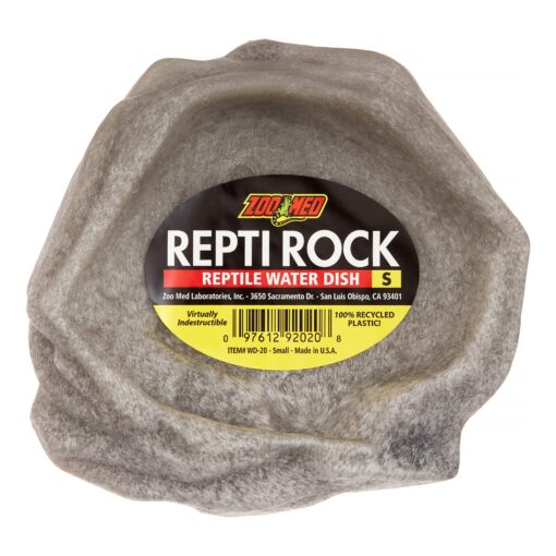 ZOOMED REPTI ROCK FEEDER DISH SM