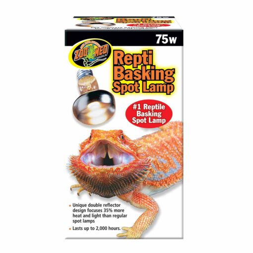 ZOOMED REPTO BASKING SPOT LAMP 75W