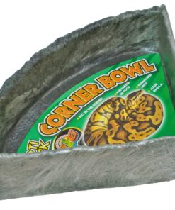 ZOOMED REPTI ROCK CORNER BOWL LG