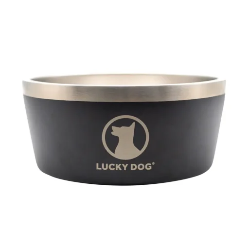 LUCKY DOG INDULGE 5 DOUBLE WALL STAINLESS STEEL BOWL 40OZ