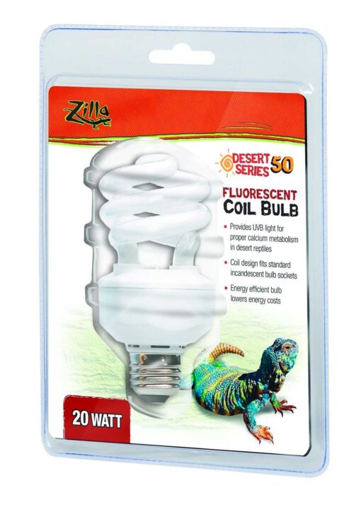 ZILLA PRO SERIES FLUORESCENT COIL BULBS DESERT 20W