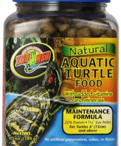 ZOOMED NATURAL AQUATIC TURTLE FOOD MAINTENANCE 15 CM 6.5 OZ