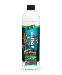 FRITZ ALGAE CLEAN OUT 16OZ - Eliminador de algas para acuarios, mejora la calidad del agua.