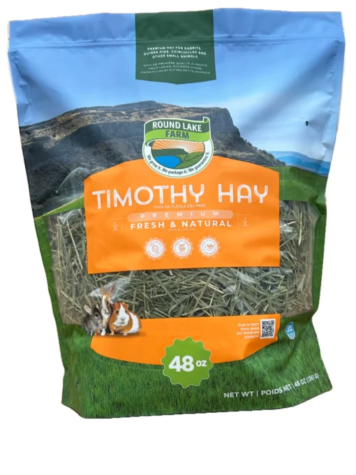 Alimento para Conejos Round Lake Farm Timothy Hay 48 oz