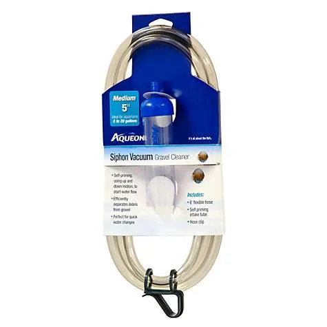 AQUEON SIPHON VACUUM GRAVEL CLEANERS MEDIUM 5""