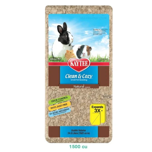 KAYTEE CLEAN AND COZY NATURAL 1500CU IN - 24 L