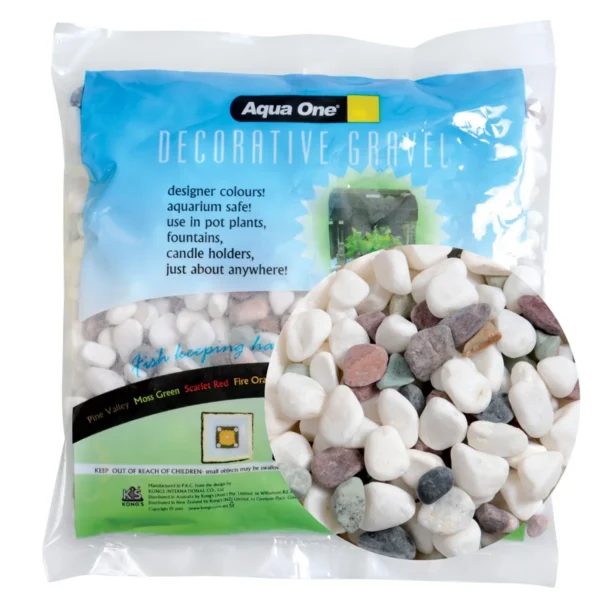 AQUA ONE BETTA GRAVEL CARNIVAL 500G
