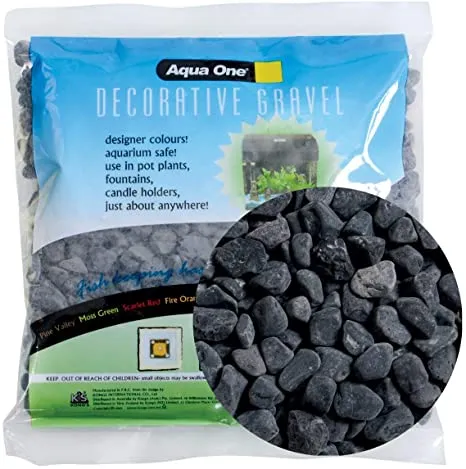 AQUA ONE BETTA GRAVEL BLACK ICE 500G