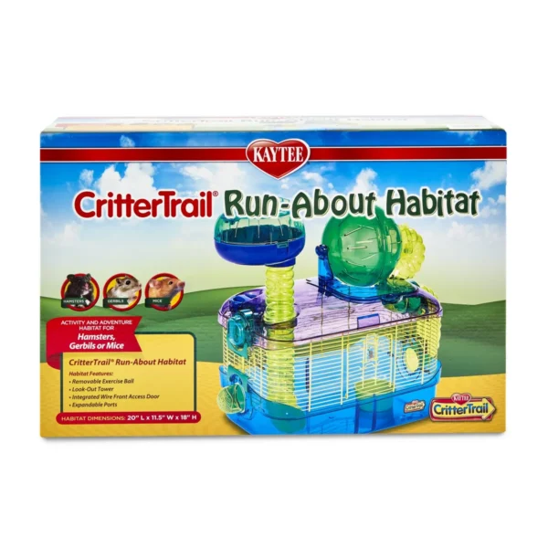 KAYTEE CRITTERTRAIL Z RUN-ABOUT HABITAT - Imagen 3