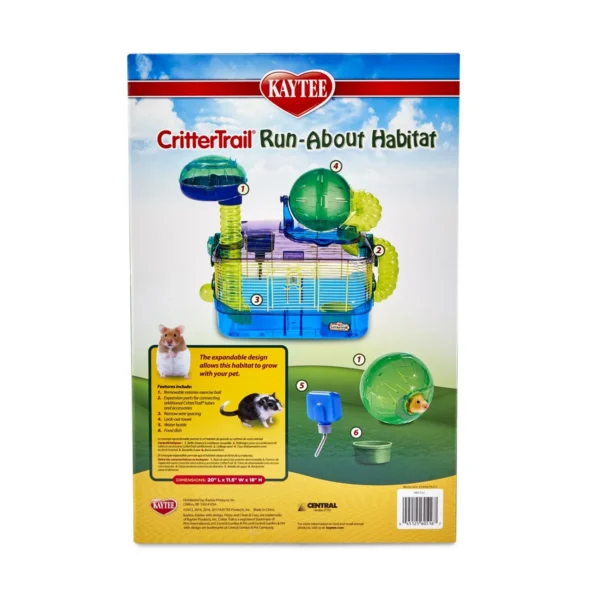 KAYTEE CRITTERTRAIL Z RUN-ABOUT HABITAT - Imagen 4