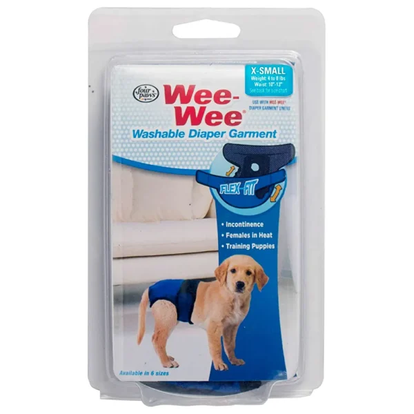 FOUR PAWS WEE WEE DIAPER GARMENT X-SMALL - Imagen 2