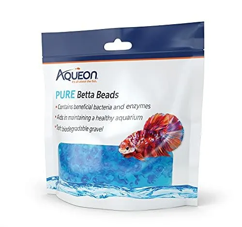 AQUEON PURE BETTA BEADS BLUE 350ML